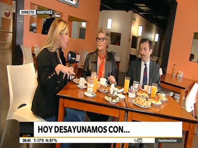Desayunando con Verónica Llinas y Dan Breitman