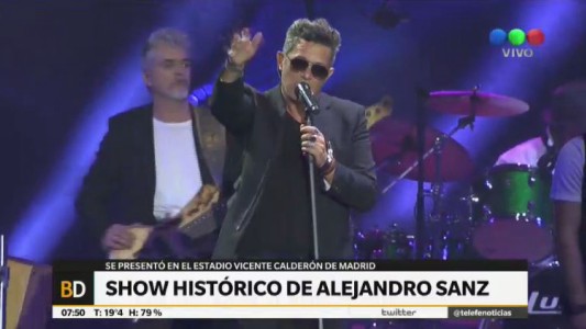 Alejandro Sanz homenajeó a los extranjeros indocumentados: “Por cada piedra en el muro, un soñador”