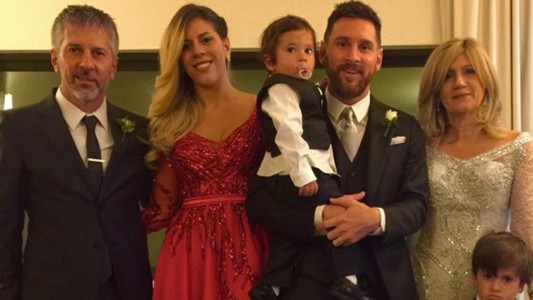 La intimidad de la boda del año: el álbum familiar del papá de Messi