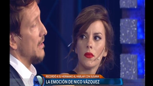 La emoción de Nico Vázquez al recordar a su hermano