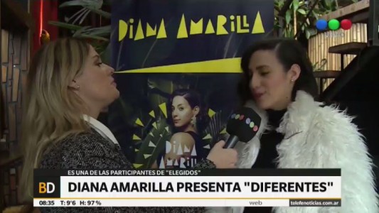 Diana Amarilla presenta su disco "Diferentes"