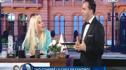Susana Giménez recibió a Cristian Castro: "No tengo plata para comprar la casa de Sandro" le dijo