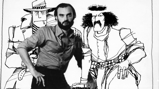 Se estrenó la muestra en homenaje a Fontanarrosa en la Biblioteca Nacional