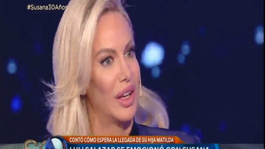 "Lloro todo el tiempo": Luli Salazar estuvo con Susana