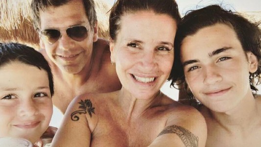 Florencia Peña con súper panza en la playa a días de ser mamá