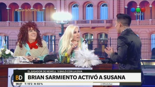 Brian Sarmiento a Susana: "Me gustaría invitarte a salir"