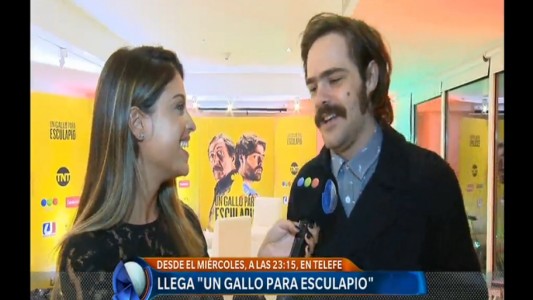 "Es de primer nivel": Peter Lanzani habló sobre "Un gallo para Esculapio"