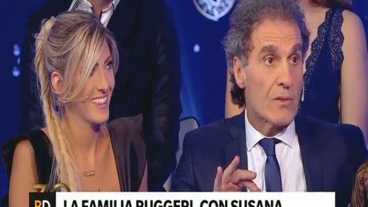 La familia Ruggeri, con Susana