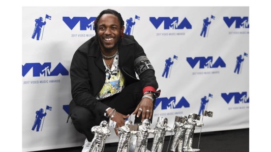 MTV Awards: el rapero Kendrick Lamar, gran ganador
