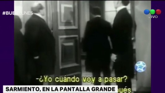 Sarmiento en la pantalla grande