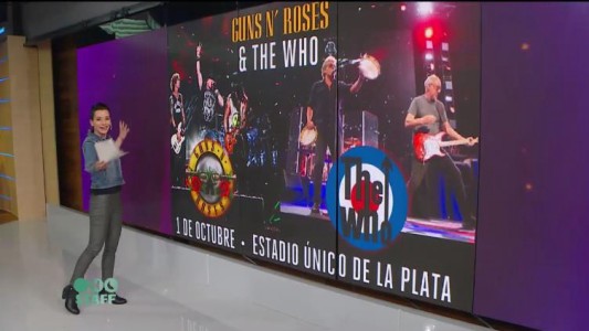 Guns N' Roses en el Estadio Unico de La Plata el 1° de octubre