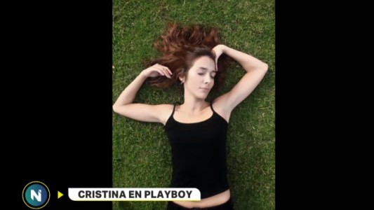 Cristina en la revista Playboy