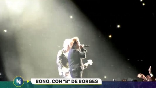 U2 en Argentina: Bono y una frase de Borges