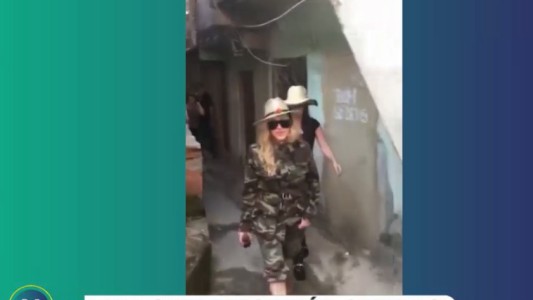 Madonna, de paseo por Río de Janeiro