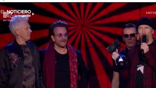 U2, ícono global en los MTV EMA 2017