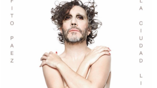 Polémica por la foto de tapa de Fito Páez: maquillado y con el cuerpo de una mujer