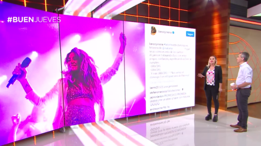 Jimena Barón será telonera de Maluma