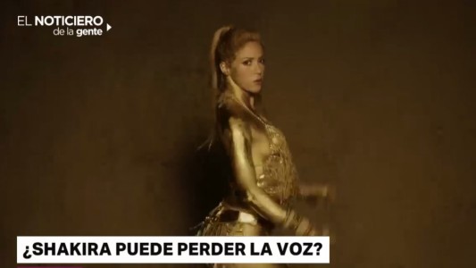 Para recuperar la voz, Shakira consultó a un especialista y analiza si se opera