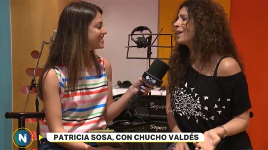 Patricia Sosa, con Chucho Valdés