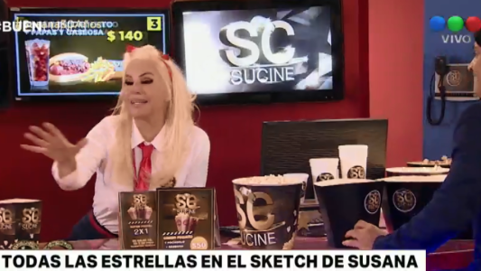 Sketch de lujo en la despedida de Susana, con más de 100 estrellas invitadas