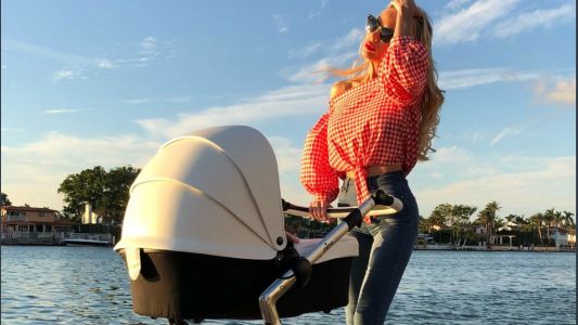 La hija de Luli Salazar cumplió un mes y su mamá publicó una foto "estilo vogue"