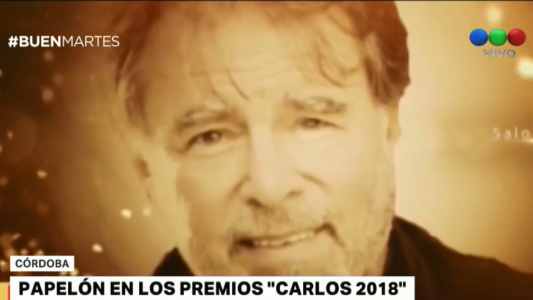 Papelón en los Premios Carlos: dieron por muerto a Mario Pasik