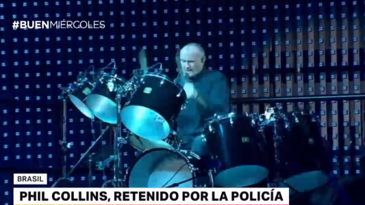 Phil Collins fue retenido en Río por la Policía Federal brasileña