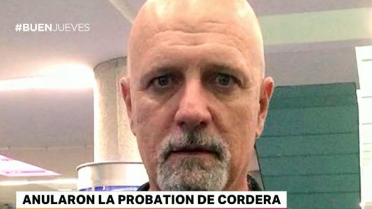 Anularon la probation de Gustavo Cordera