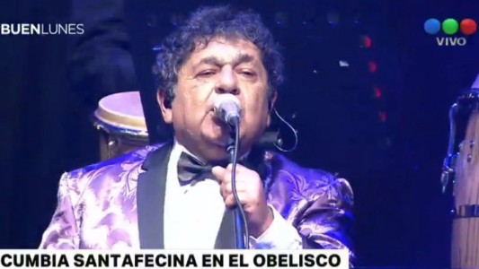 Los Palmeras hicieron bailar a una multitud en el Obelisco