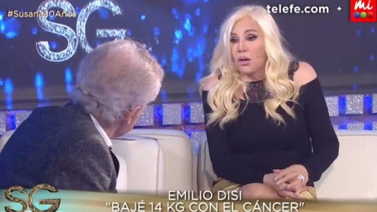 Así fue la última entrevista de Emilio Disi con Susana Giménez