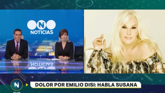 Dolor por la muerte de Emilio Disi: el recuerdo de Susana