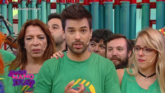 La emotiva despedida del "Chino" Leunis de ¿En qué mano está?