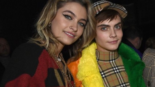 Paris Jackson y Cara Delevingne sellaron su amor en un restaurante argentino en Hollywood