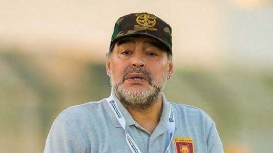 El mensaje de Diego Maradona tras el casamiento de Dalma
