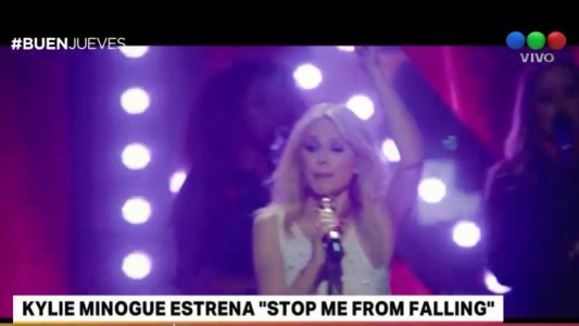 Kylie Minogue estrena "Stop me from falling"