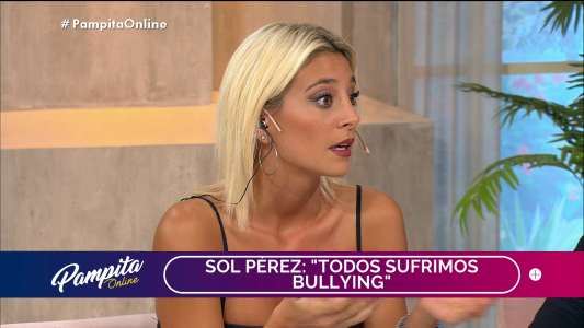 Sol Pérez: "No estoy para nada conforme con mi cuerpo"
