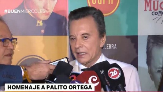 Celebraron la trayectoria de Palito Ortega