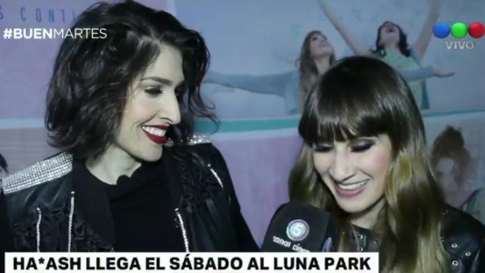 El dúo Ha*Ash se presentará el sábado en el Luna Park