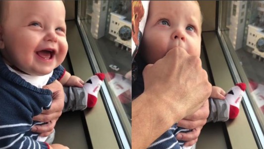 Mirko estrenó dientes a pura carcajada y Marley lo posteó en Instagram