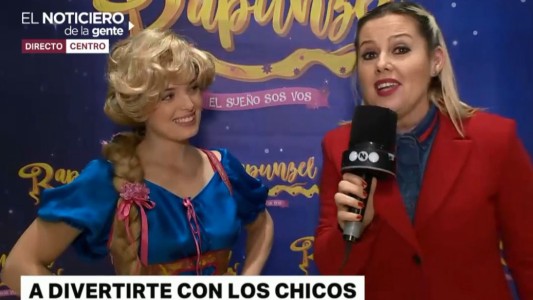 Vacaciones de invierno con Rapunzel