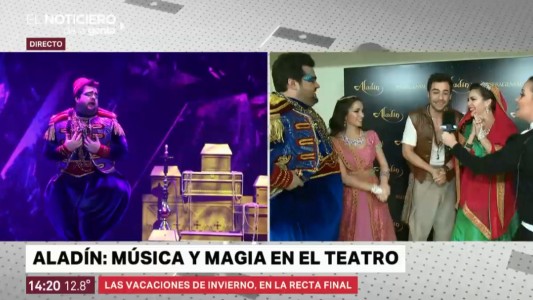 Aladín: un elenco de lujo para un espectáculo increíble para los chicos