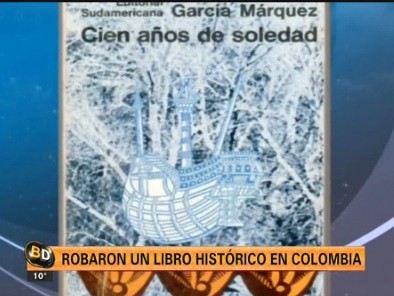 Robo de un libro histórico en una feria del libro colombiana