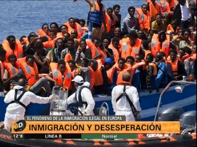 El fenómeno de la inmigración ilegal en Europa