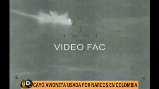 Derribaron una avioneta cargada con droga