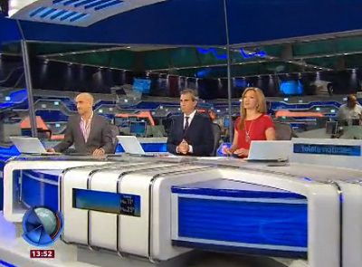 Telefe Noticias a las 13 / Bloque 2 / 23/04/2015