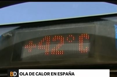 Ola de calor en España