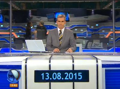 Telefe Noticias a las 13 / Bloque 1 / 13/08/2015