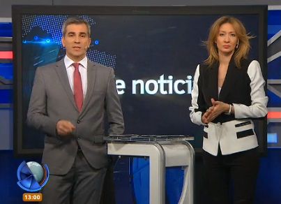 Telefe Noticias a las 13 / Bloque 1 / 17/08/2015