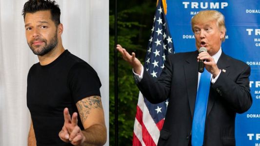 Ricky Martin en pie de guerra contra Donald Trump: "Nuestra raza latina se respeta"