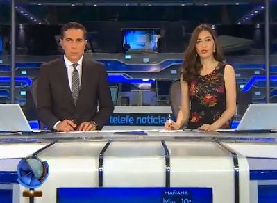 Telefe Noticias a las 20 / Bloque 2 / 27/08/2015